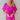 Frontal view of the Sitting Pretty Mini Dress that features a magenta colored chiffon material, a surplice neckline, short sleeves, a surplice front, a back zipper, and a mini length