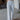 Frontal view of the Loretta Straight Leg Jeans that features a light wash denim, a swirl print design, two front pockets, a button and zipper closure, two back pockets, and a wide leg fit.