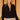 Frontal view of the Give Me A Beat Cropped Blazer that features a black colored material, a collar and lapel, a front button closure, and long sleeves.