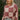 Frontal view of the next move Sweater that features a rose colored knit material, a monochromatic checkered design, a round neck, and long sleeves.