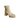 Front angle view of Shakira Boot.  3.5" Heel Height 1" Sole Height Square Round Toe Block Heel Hidden Zipper Closure