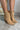 The Slay Western Bootie is a western inspired bootie, featuring a tan suede, western inspired embroidery through out, a pointed toe, a 3" stacked heel, and pull-on tabs for entry.