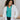 Front close up view of model wearing the Get Cozy Jacket which features plush ivory fabric with a checkered pattern, a zip up front, long sleeves and a collared neckline.