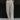 Front view of model wearing the You Should Be Dancing Pant which features taupe crinkle fabric, a zipper and hook closure, two front pockets and wide straight legs.