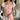 Front view of model wearing the Let's Go Floral Dress which features white fabric with an orange, purple, and tan floral design, a mini length hem, a white lining, a smocked chest, a square neckline, and short sleeves with ruffle trim.