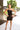 Full body front view of model wearing the Always A Classic Dress, which features a black chiffon material, a straight neckline, a sleeveless design with a one shoulder thin strap, a twisted knot detail at the waist, and a mini length