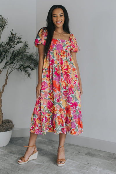 Her lip to Secret Garden Midi Dress ハーリップトゥ 国内初の直営店