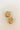 The Classic Things Earring is a gold hoop style earring, featuring an edged design through out. 