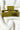 Aerial top view of the Harper Hair Clip in Cognac, which is a rectangular clip with claw teeth.